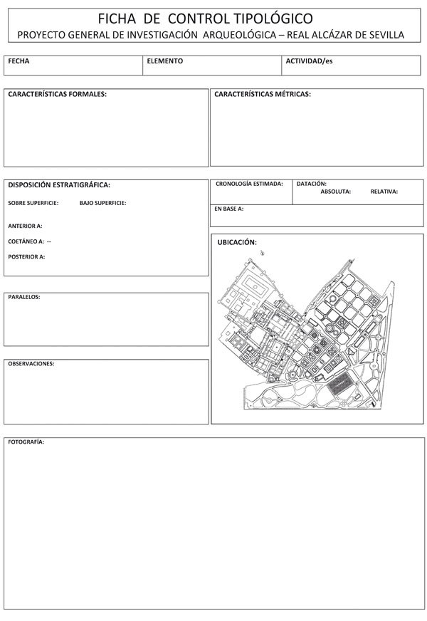 Ficha de registro tipológico empleada para la caracterización de cada técnica constructiva (Tabales, 2002)